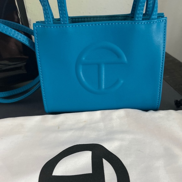Cyan Small Telfar - Picture 1 of 2